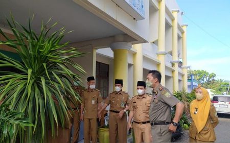 Seluruh PNS di Pemprov Bengkulu Tidak Diizinkan WFH Hari Ini, Satpol PP Gelar Sidak