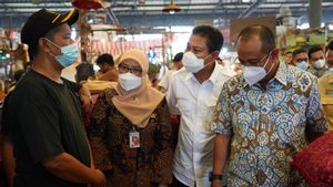 TPID DKI Sidak Pasar Kramat Jati, Hasilnya Harga Pangan Naik Tapi Stok Aman