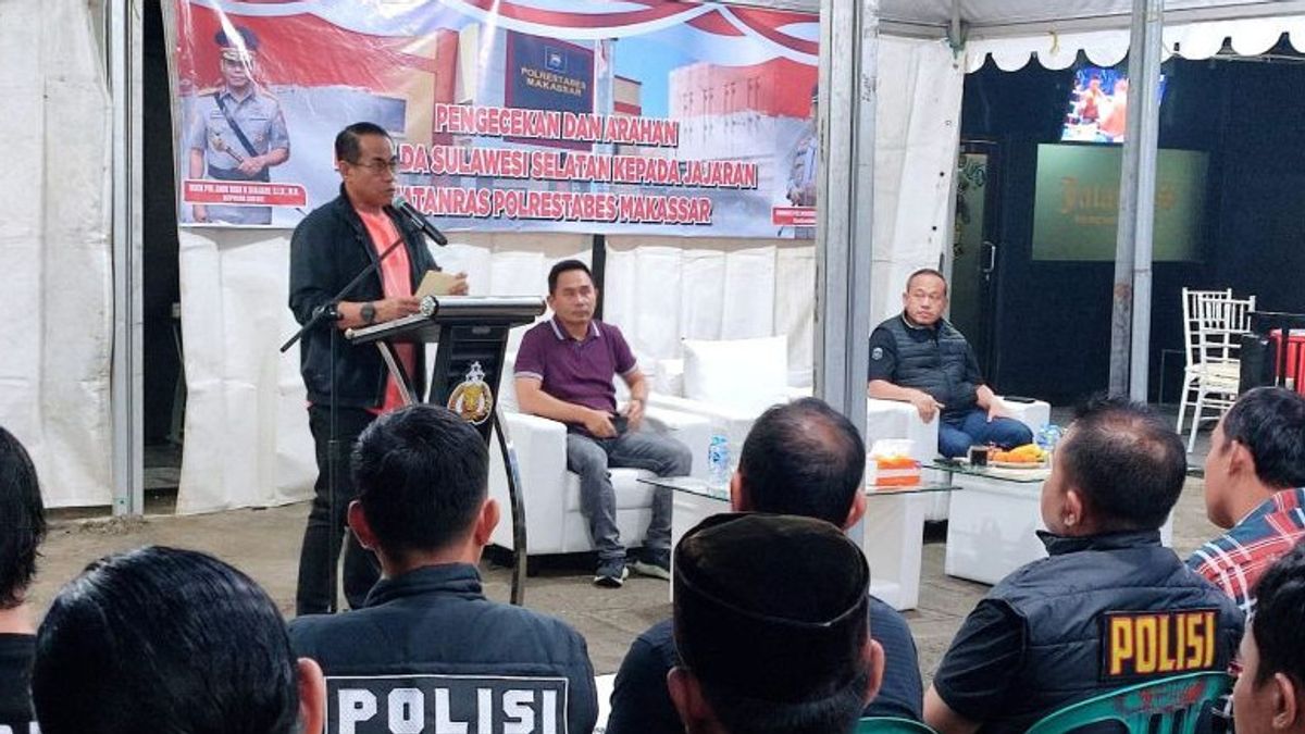 Le chef de la police de Sulawesi du Sud conseille à ses rangs d'être très attentif et de ne pas commémorer pendant le Ramadan