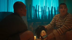 Lolox dan Oki Rengga Main Jaelangkung di First Look Film Tiba-Tiba Setan