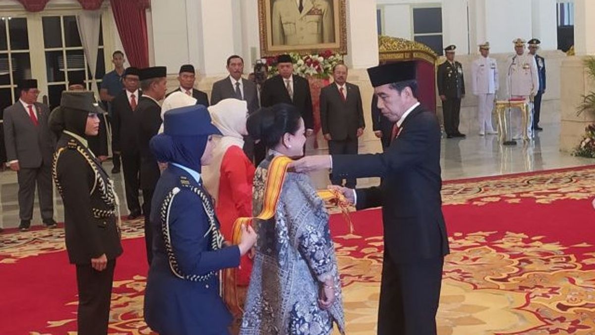 Iriana Receives Honorary Signs? Jokowi: Please Ask The Title Council