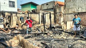 Gara-gara Bakar Sampah, 16 Kontrakan di Tamansari Ludes Terbakar