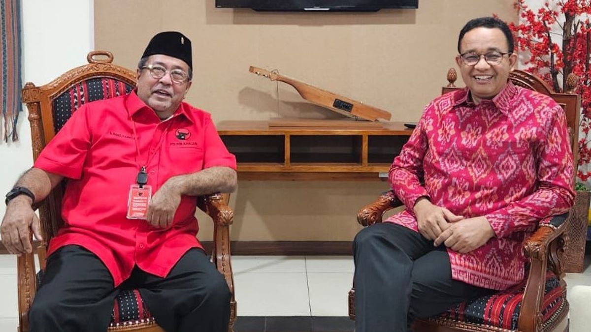 PDIP 本次会见了Anies Baswedan-Rano Karno