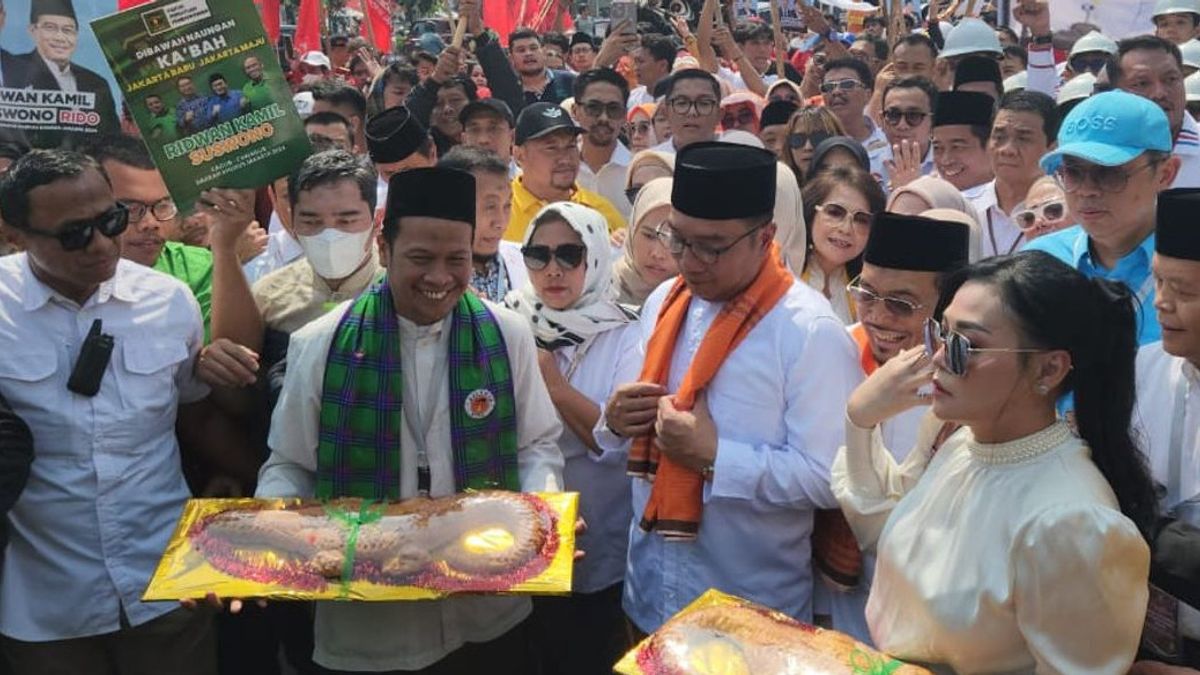 Supported By 15 Political Parties, Ridwan Kamil-Suswono Wants To Be 'Rido', Not 'Rawon'