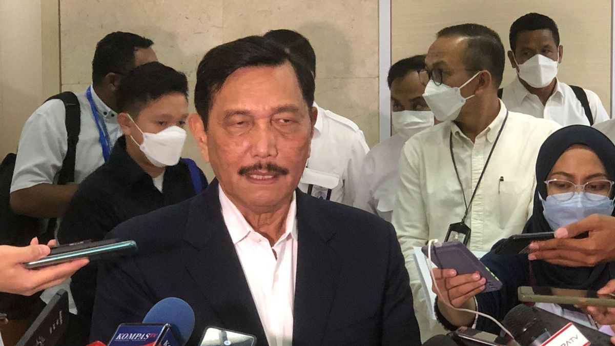 Luhut Again Alludes To OTT In Front Of KPK Leaders: Kampungan, Indeed Kampungan