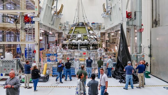 Two Main Components Installed, Orion Aircraft Will Test Engine Implementation
