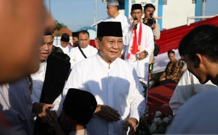 Warga Bogor Antusias Salat Iduladha Bersama Presiden Terpilih Prabowo