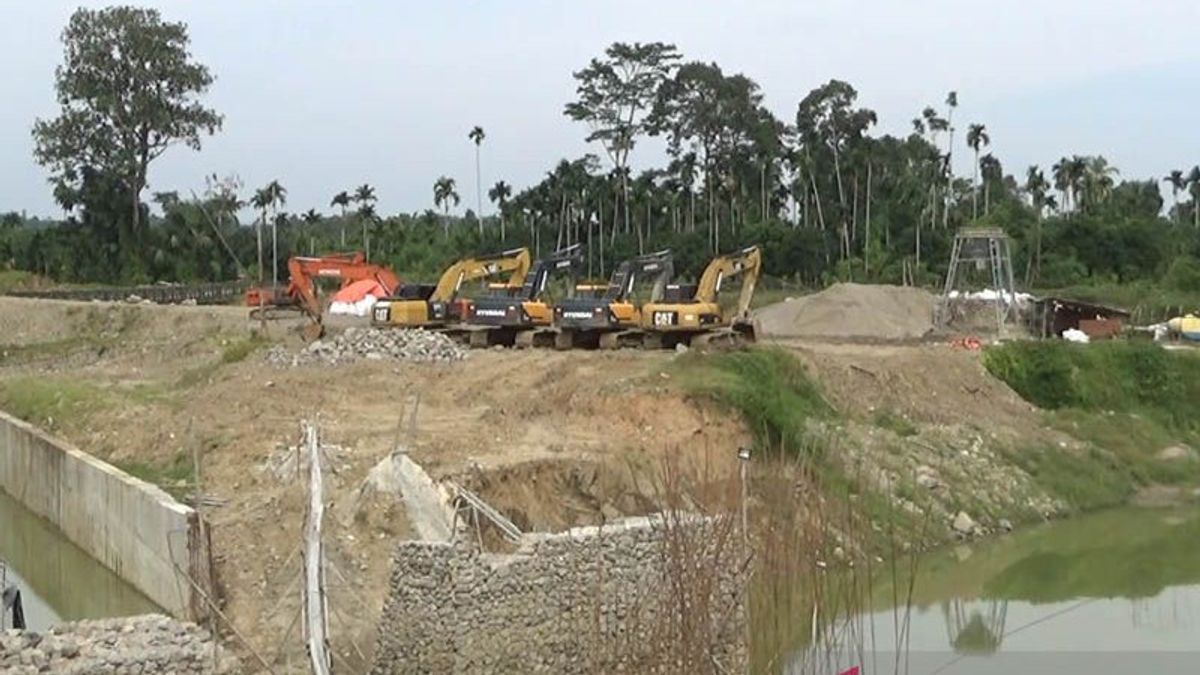 The Construction Of The Krueng Pasee Dam Tak Kunjung Kelesai, 8,900 Sawah Hectares In North Aceh Endangered By Droughts