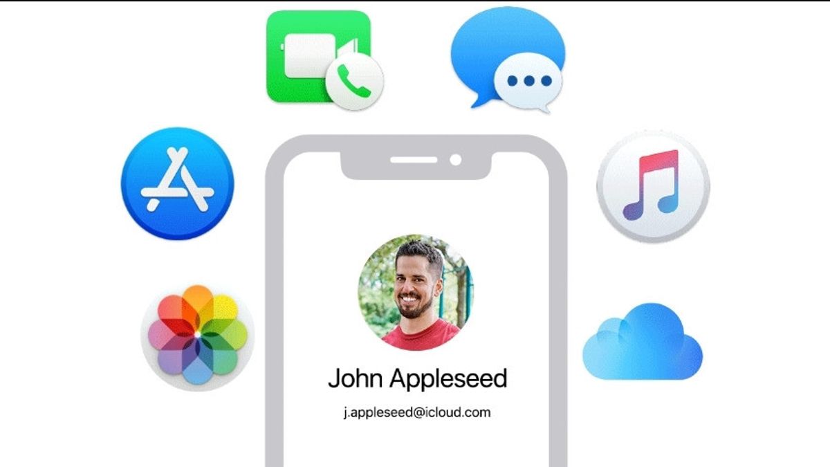 JAKARTA - يشاع أن Apple ستحول العلامة التجارية ل Apple ID إلى حساب Apple