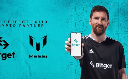 Lionel Messi Kerja Sama dengan Bitget, Bursa Kripto Terkemuka Asal Singapura