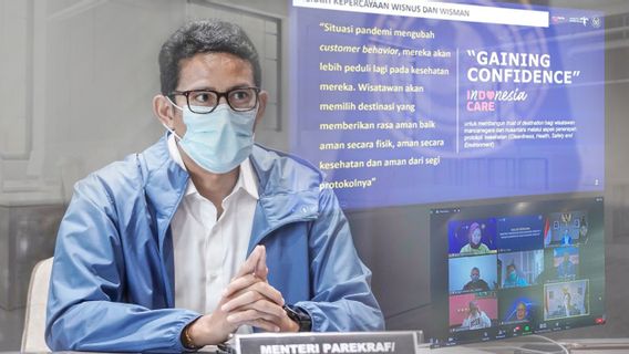 Visiting The KPK, Sandiaga Uno Discusses Budget Management In The Field Of Tourism And Creative Economy