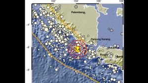 Gempa Lampung, Magnitudo 5,4