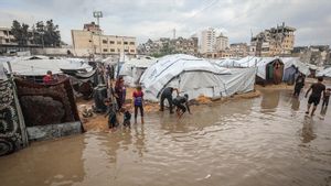 Ribuan Tempat Penampungan Pengungsi di Gaza Rusak Akibat Badai