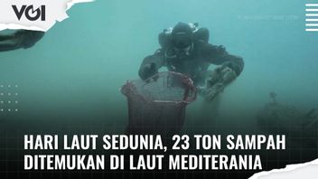 VIDEO: Hari Laut Sedunia, 23 Ton Sampah Ditemukan di Laut Mediterania