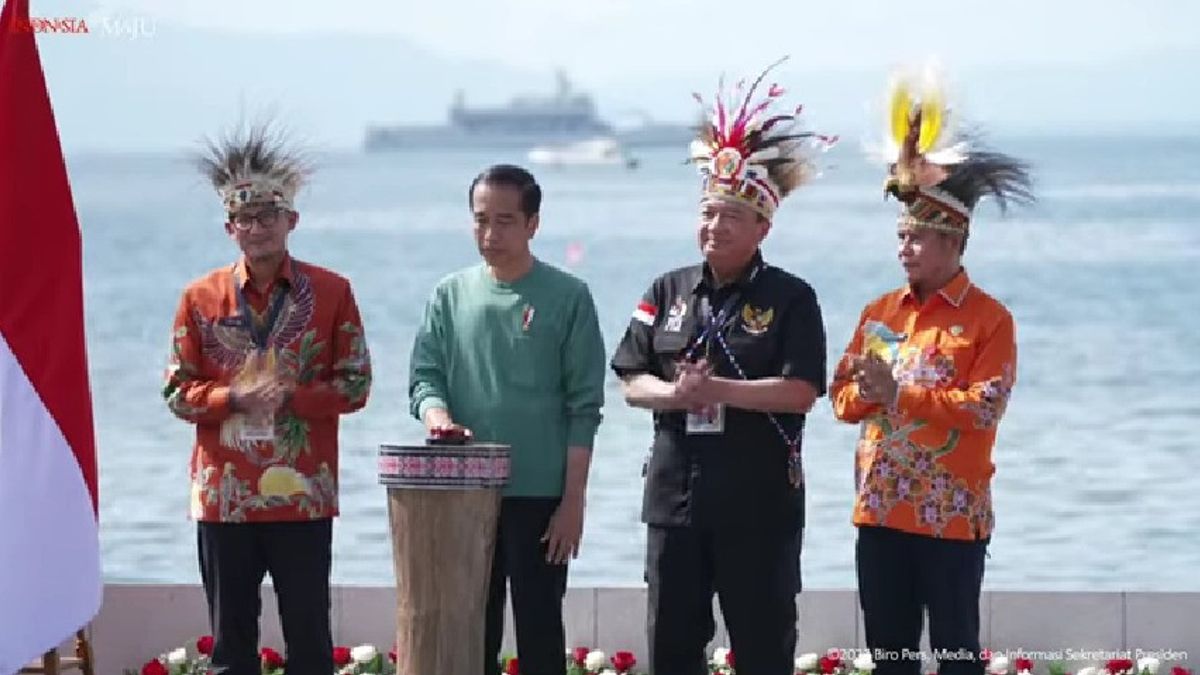 President Jokowi Opens Papua Street Carnival, Lots of Potential Products