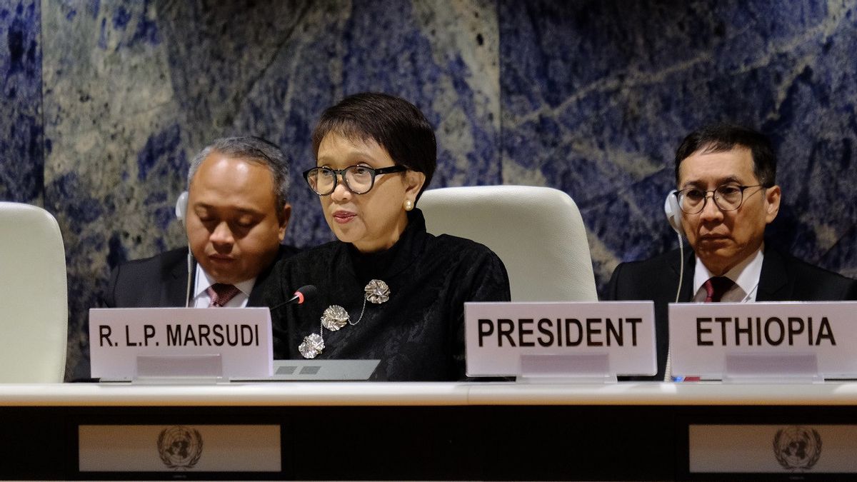 Encouraging Disarmament, Minister of Foreign Affairs Retno: Without Firm Real Action, a Nuclear Disaster is Only a Matter of Time