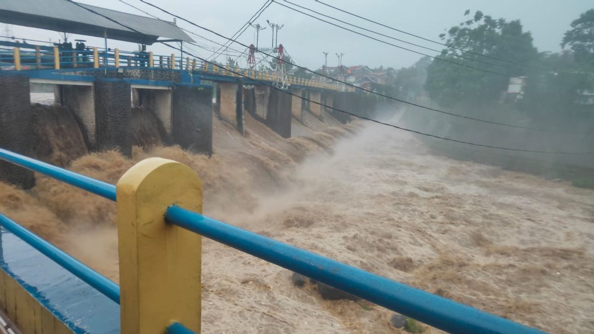 Ketinggian Air di Bendungan Katulampa Meningkat, Warga Diminta Waspada