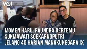 VIDEO: Momen Haru Paundra Bertemu Sukmawati Soekarnoputri