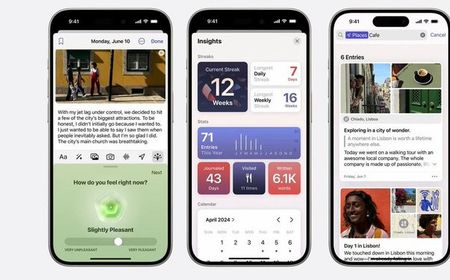 Cara Menggunakan Fitur Pencarian dan Fitur Baru Lainnya di Aplikasi Journal iOS 18