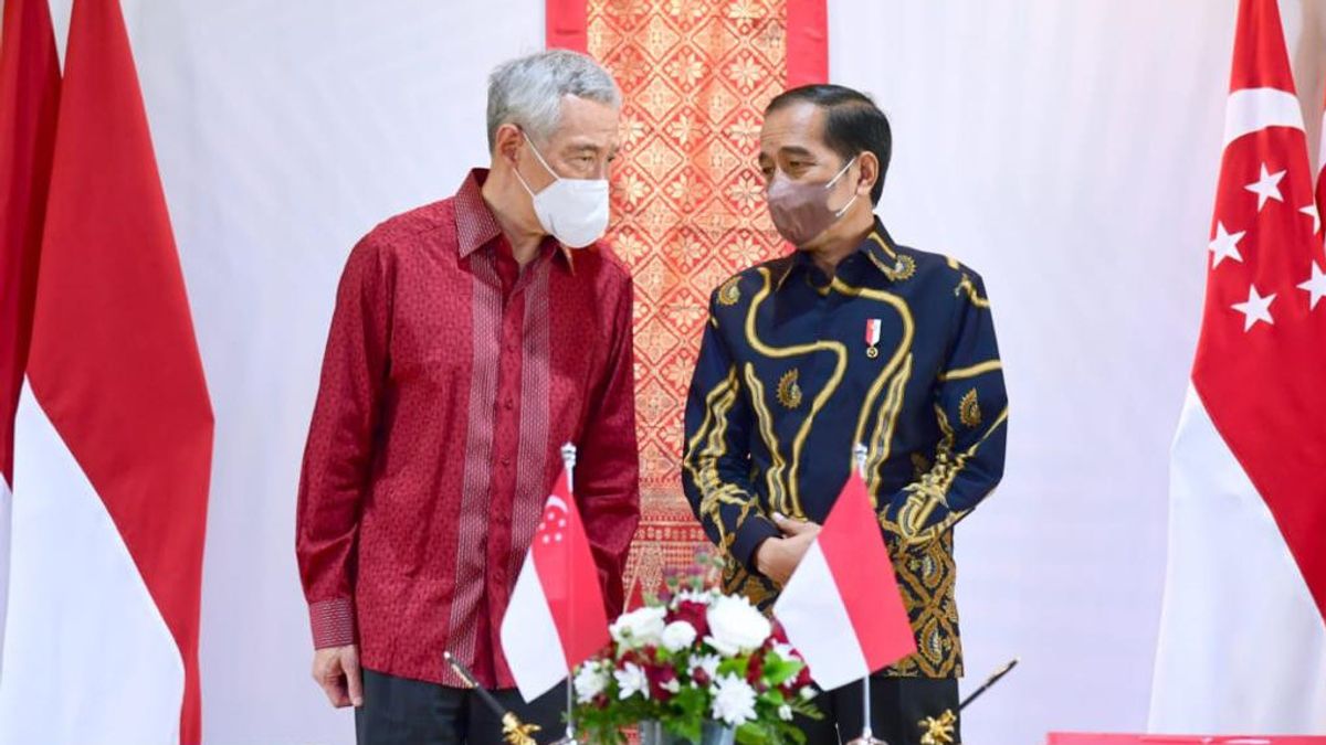 Bahas Konflik Myanmar Bersama PM Singapura, Jokowi: Bantuan Kemanusiaan Perlu Terus Didorong