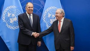 Sekjen PBB Bahas Perang Ukraina hingga Konflik Palestina-Israel dengan Menlu Rusia