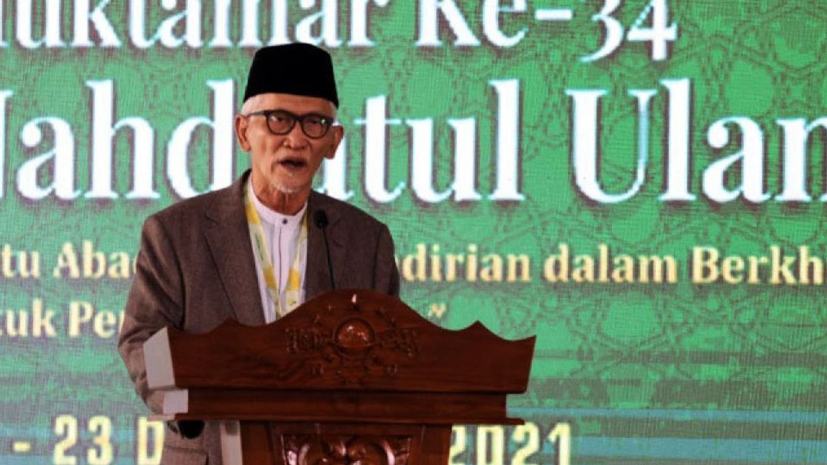 in Miftachul Akhyar est officiellement président du MUI à la mémoire d’aujourd’hui, 27 novembre 2020