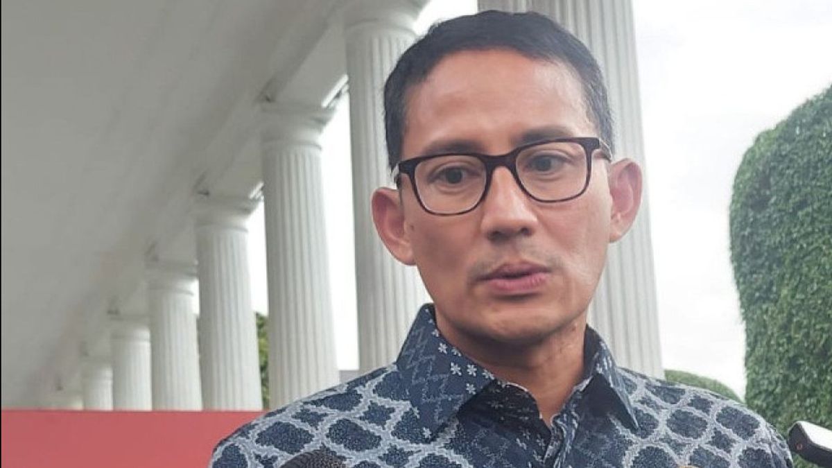 L'appel de Jokowi au palais, Sandiaga Uno : Scan pour le bureau familial