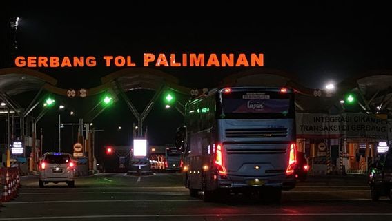 تدفق العودة إلى الوطن 2022: 16,402 مركبة تمر في GT Palimanan