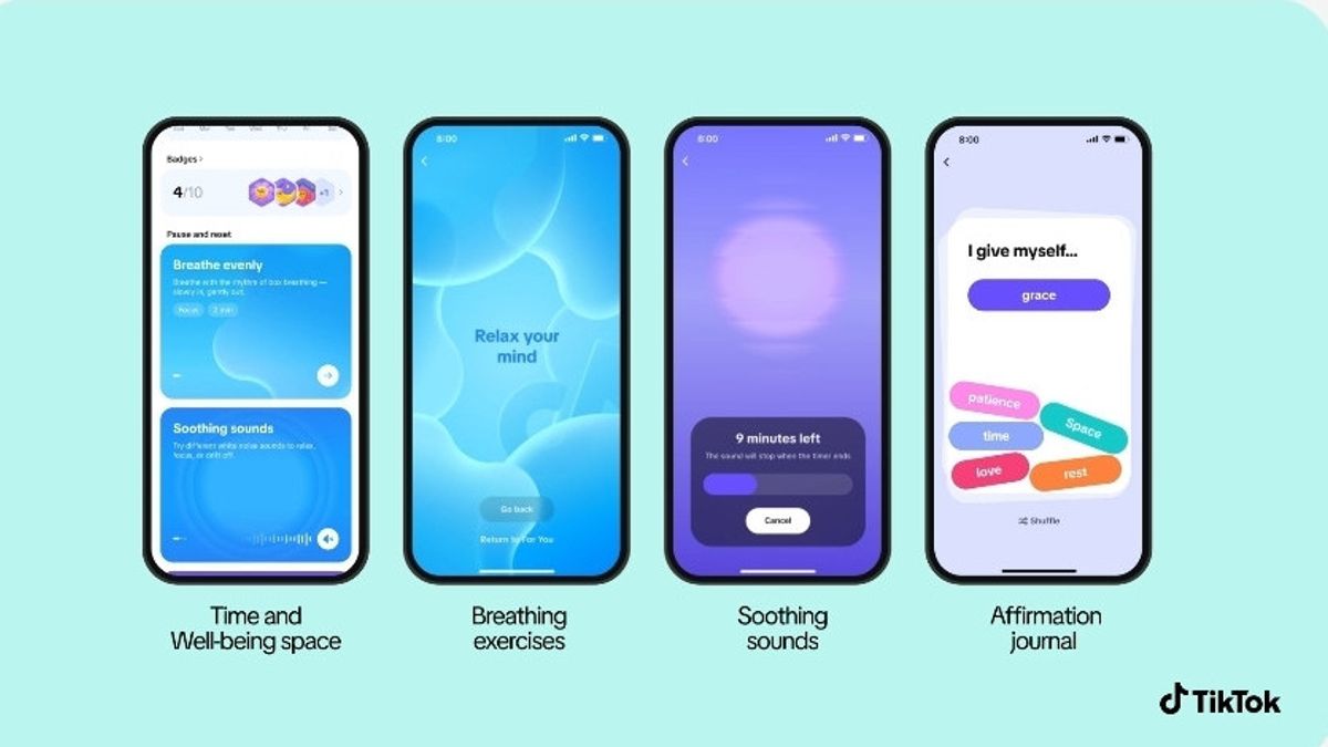 TikTok Luncurkan Deretan Fitur Baru untuk Dukung Pengguna Ciptakan Kebiasaan Digital Sehat 