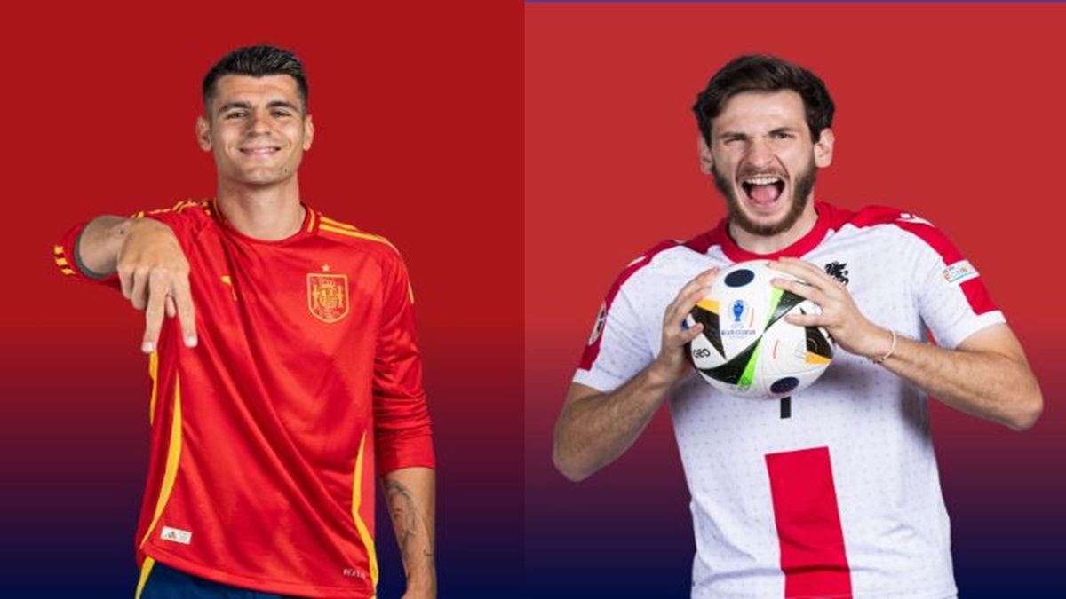 Duel Alvaro Morata vs Khvich Kvaratskhelia : Espagne vs Géorgie