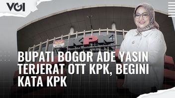 VIDEO: Bogor Regent Ade Yasin Entangled In OTT KPK, This Is What The KPK Says