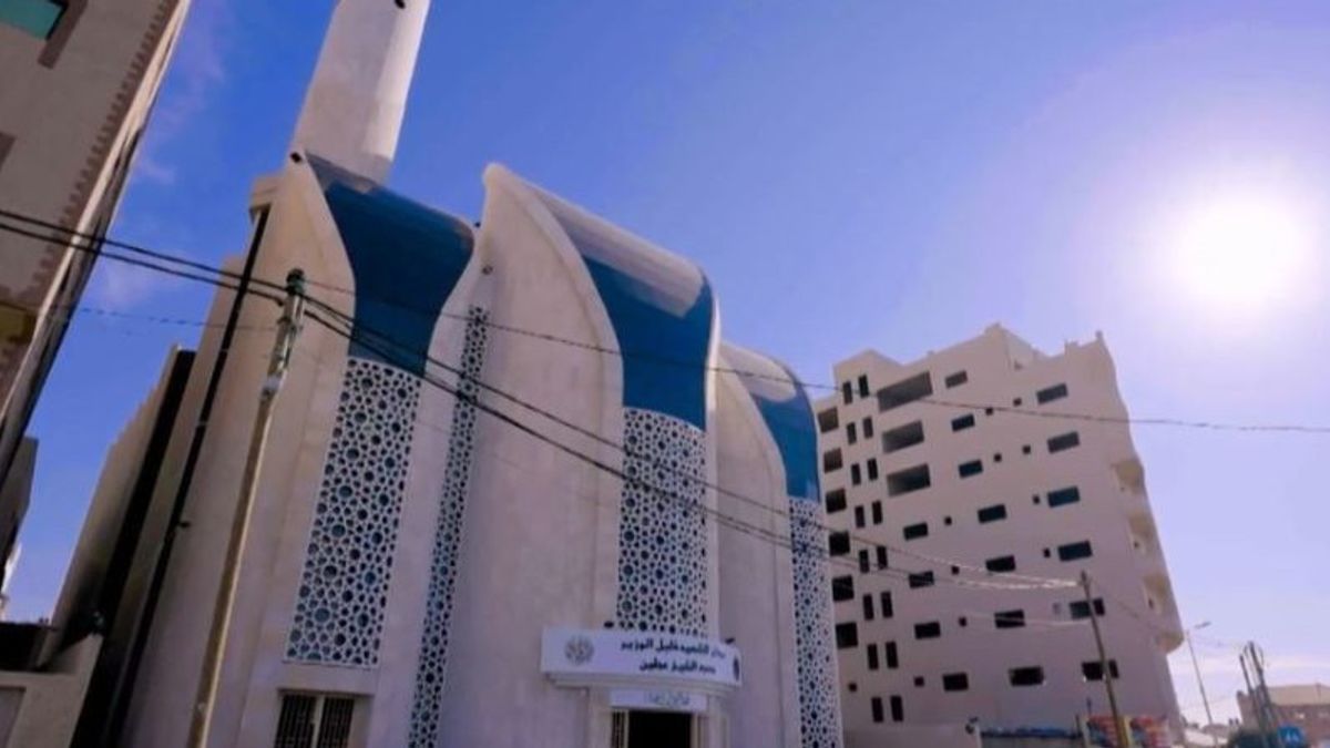 Israel Bombed In 2014, Ridwan Kamil's Mosque In Palestine Now Can Be Used For Tarawih Again