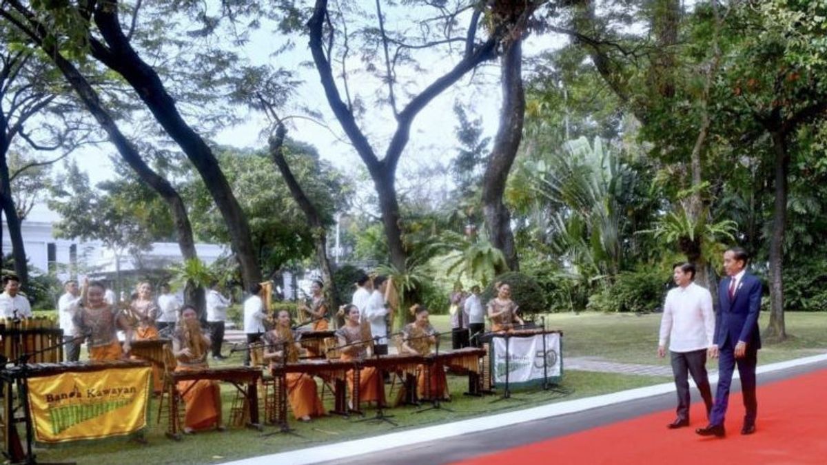 Presiden Jokowi Temui Presiden Filipina Bongbong Marcos di Istana Malacañang Manila