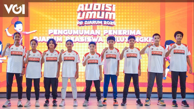 PB Djarum Scholarship: 9 Badminton Athletes Selected for 2025