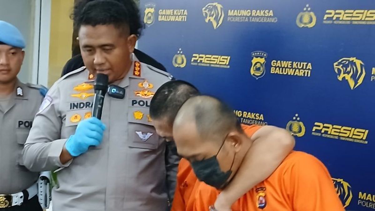 Revolver Macet, Aksi Berakhir: Polresta Tangerang Bekuk 2 Pelaku Curanmor Lintas Kota