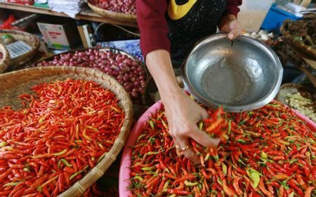 Di Awal Pekan, Harga Cabai Merah Keriting hingga Bawang Merah Turun