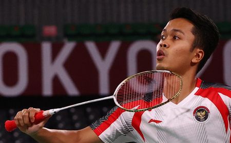 Anthony Ginting Sudahi Perlawanan Wakil Rusia Sergey Sirant di Olimpiade Tokyo