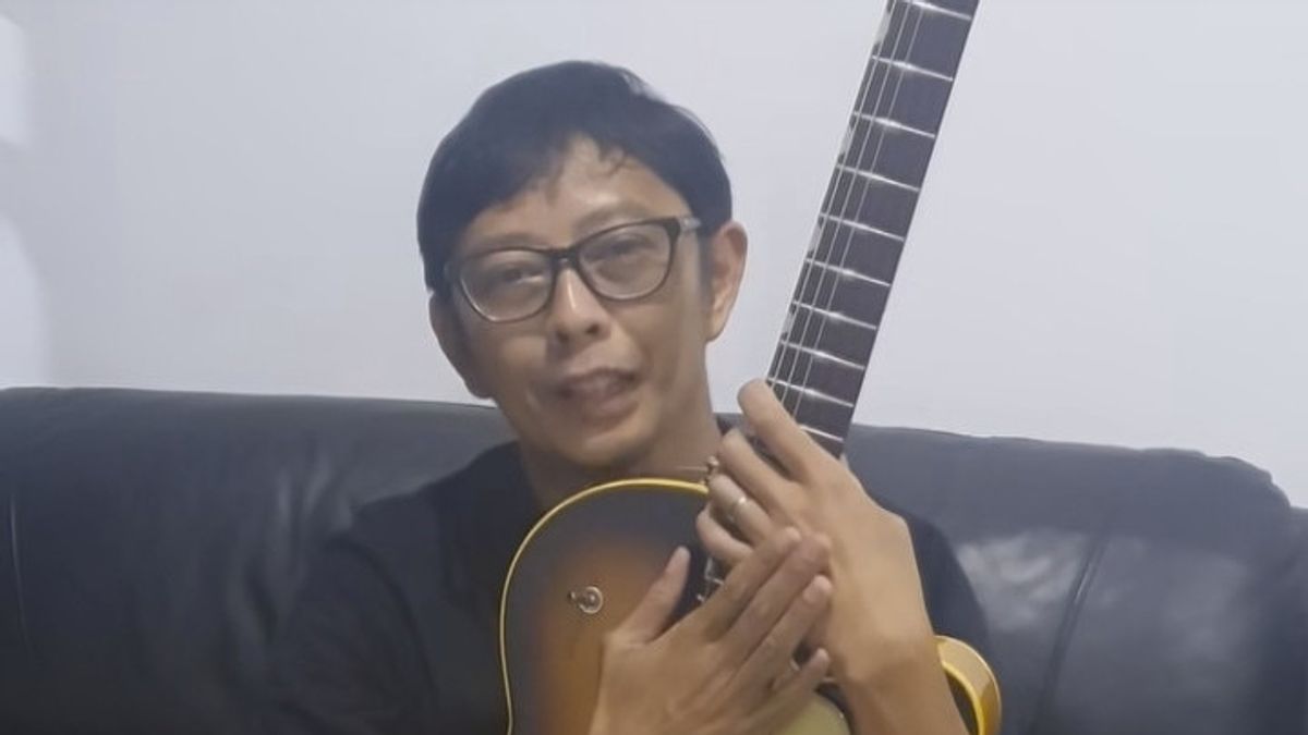 Had Disappeared When Delivered By Ojol, Riko Prayitno's Guitar Finally Found