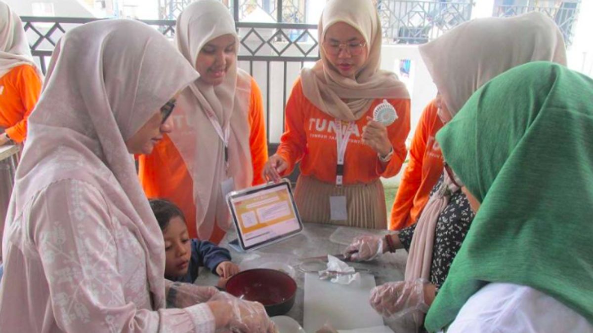 Aksi Nyata Mahasiswa USK Edukasi Ibu-Ibu untuk Cegah Stunting