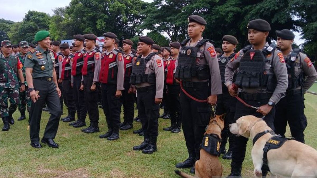 4.138 Personel Bersenjata Lengkap Siap Amankan Kegiatan Prabowo dan Kabinet Merah Putih di Magelang