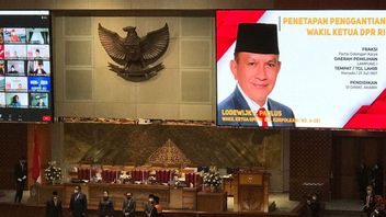 Sah! Lodewijk F. Paulus Resmi Gantikan Azis Syamsuddin sebagai Wakil Ketua DPR 