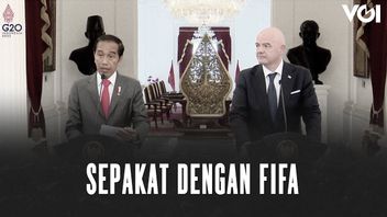 ビデオ:FIFA会長に会う、ジョコウィが言ったことはここにあります