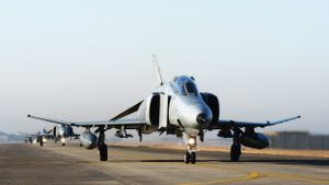 韩国正式退役传奇F-4潘托姆战斗机