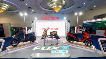 Polytron Boyong Electric Motor Fox-R At The 2023 INABUYER Electric Vehicle EXPO