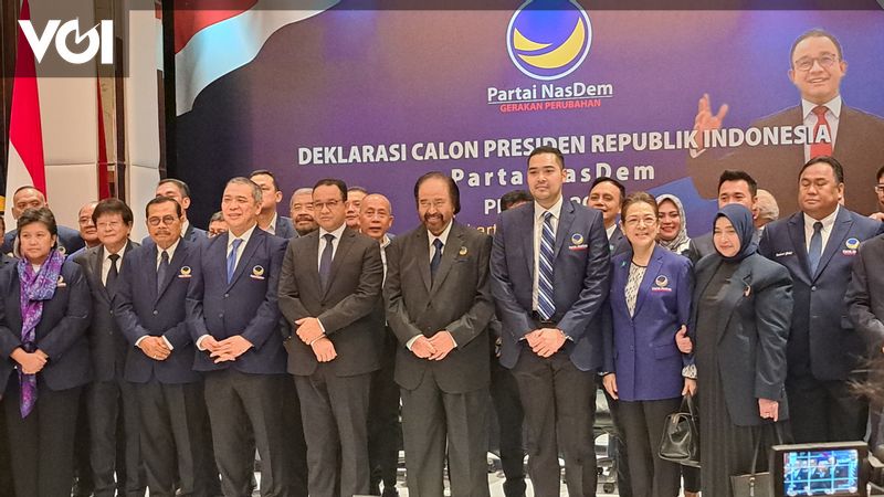 Deklarasikan Anies Capres 2024 Bisa Kerek Elektabiltas NasDem Di Pileg 2024