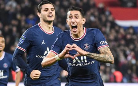 PSG Vs Lille: Angel di Maria Bikin Gol dan Assist, Les Pariseiens Bangkit Tundukkan Les Dogues