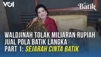 VIDÉO: Waldjinah Rejette Des Milliards De Roupies Vendant Des Modèles De Batik Rares Partie 1: Histoire De L’amour Batik