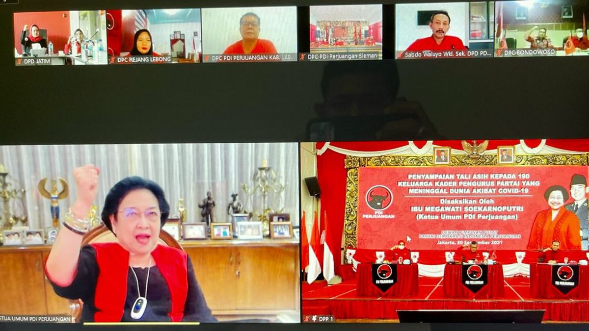 Megawati Admet Surveiller Les Performances Des Cadres Du PDIP, Paresseux Jusqu’à Wong Cilik Prêt à être Retiré