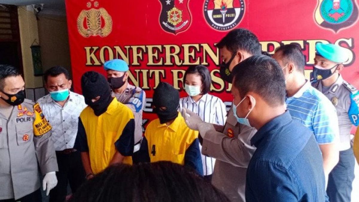 Police Arrest Caca, Perpetrator Of Hydrochloric Splashing To Her Boyfriend In Medan