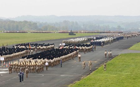 Jelang Penobatan Raja Charles III, Lebih dari 7.000 Tentara Inggris Gelar Latihan Parade: Terbesar Sejak Wafatnya Winston